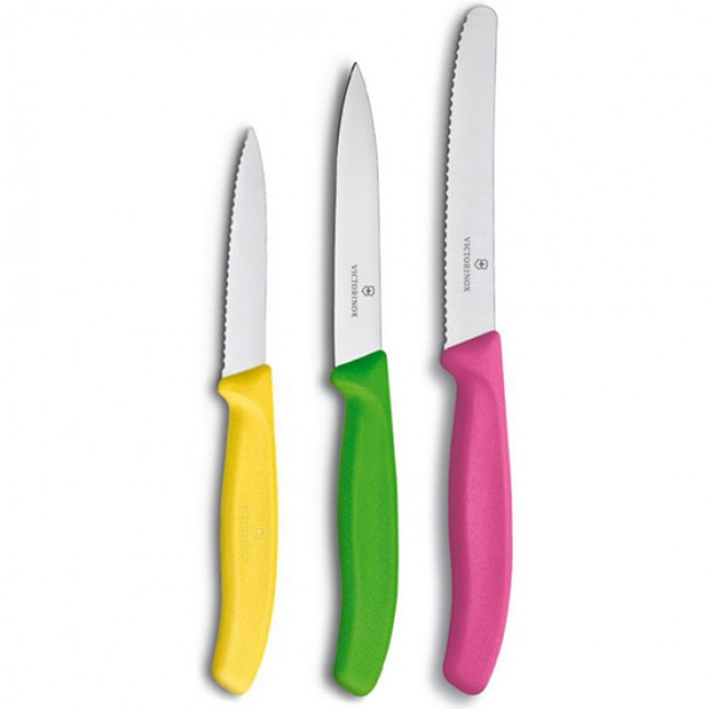Victorinox Paring Knife Set, 3pc, Prism 1