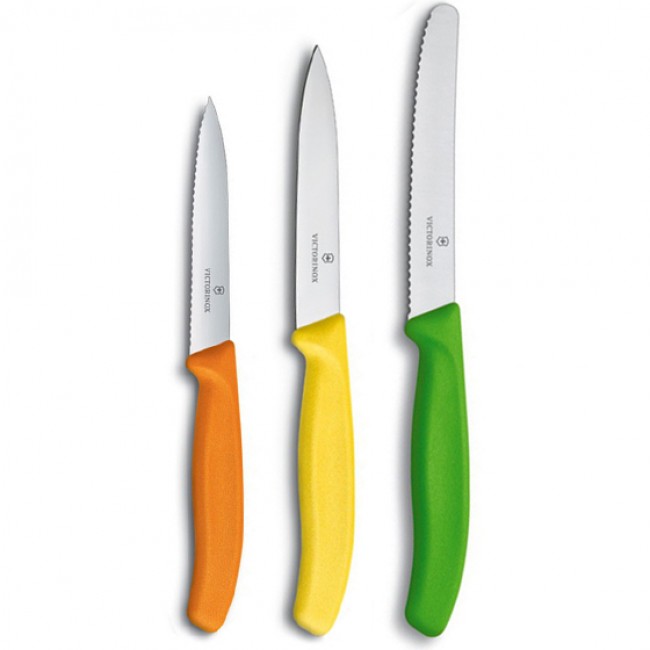 Victorinox Paring Knife Set, 3pc, Prism 2