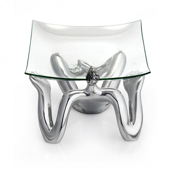 Carrol Boyes Glass Platter On Stand, On Show