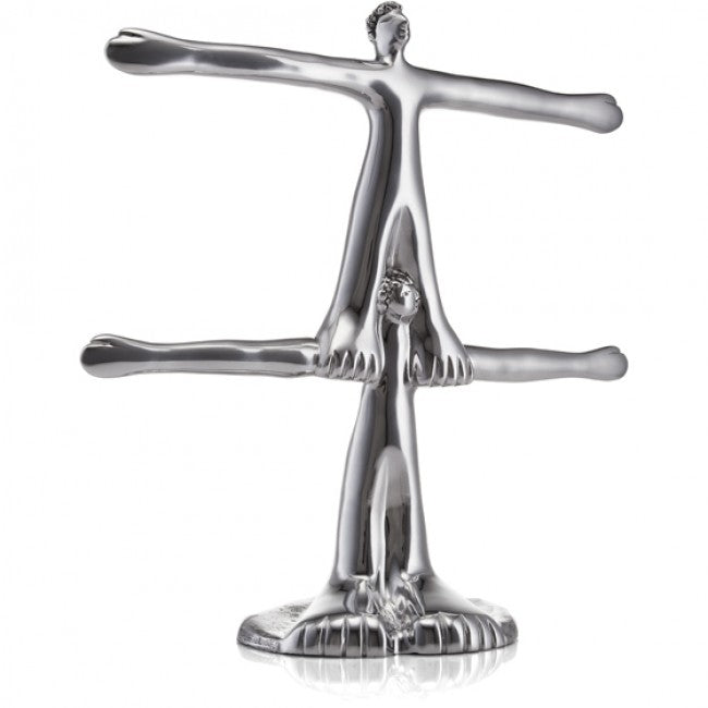 Carrol Boyes Aluminium Mug Storage Sculpture, Well-Balanced