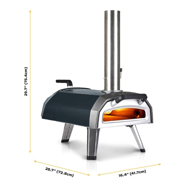 Ooni Karu 12G Wood & Charcoal Fired Pizza Oven, 30cm