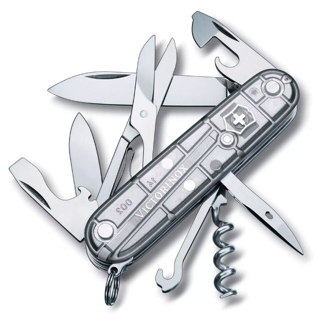 Victorinox Climber SilverTech Transparent Pocket Knife