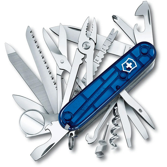 Victorinox Swiss Champ Transparent Pocket Knife