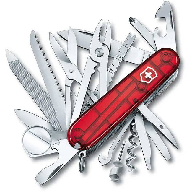 Victorinox Swiss Champ Transparent Pocket Knife