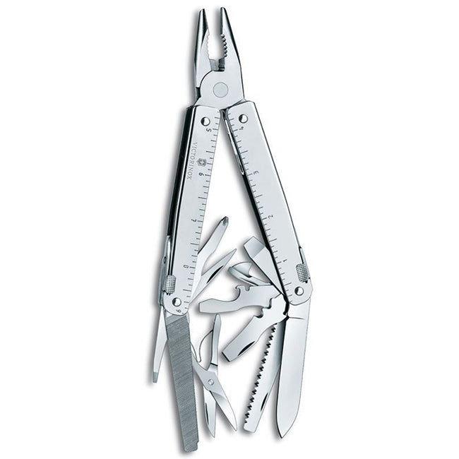 Victorinox Swiss Tool with Black Leather Pouch