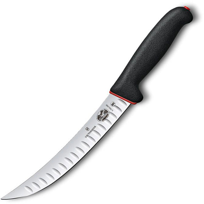 Victorinox Fibrox Dual-Grip Fluted Butcher's Slaughtering Knife