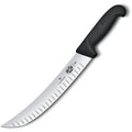 Victorinox Fibrox Scimitar Curved Fluted Butcher's Knife, 25cm