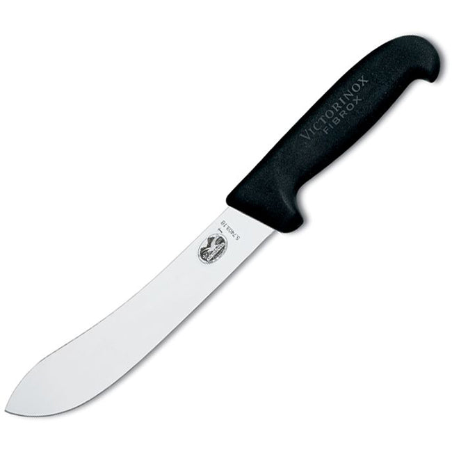 Victorinox Fibrox Curved Butcher's Knife, Black