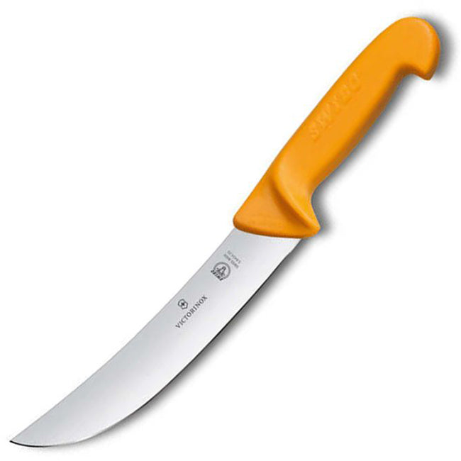 Victorinox Swibo Scimitar Curved Butcher's Knife, 26cm