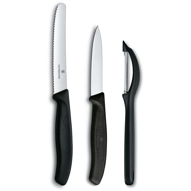 Victorinox Swiss Classic Paring Knife Set With Peeler, 3pc