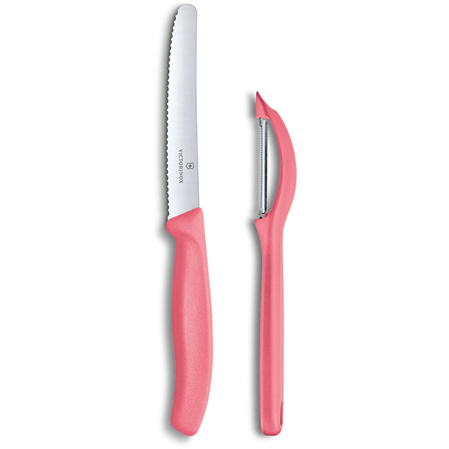 Victorinox Swiss Classic Trend Colours Paring Knife and Universal Peeler Set
