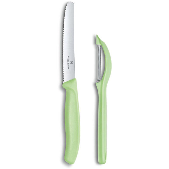 Victorinox Swiss Classic Trend Colours Paring Knife and Universal Peeler Set