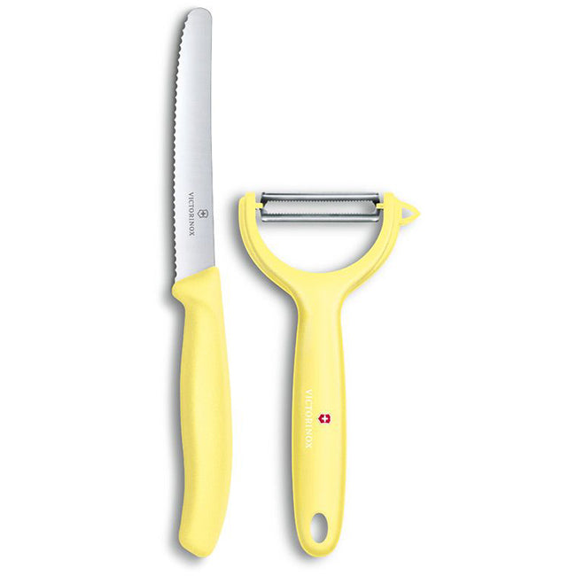 Victorinox Swiss Classic Trend Colours Tomato Knife & Peeler Set