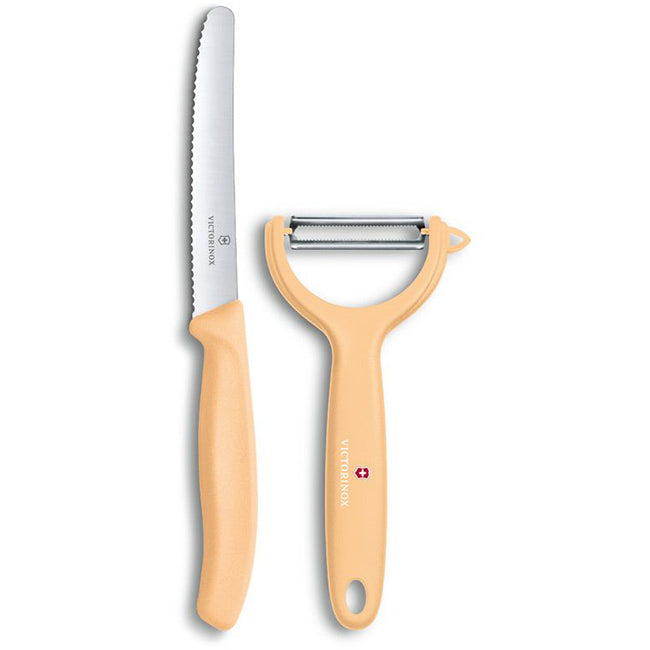 Victorinox Swiss Classic Trend Colours Tomato Knife & Peeler Set