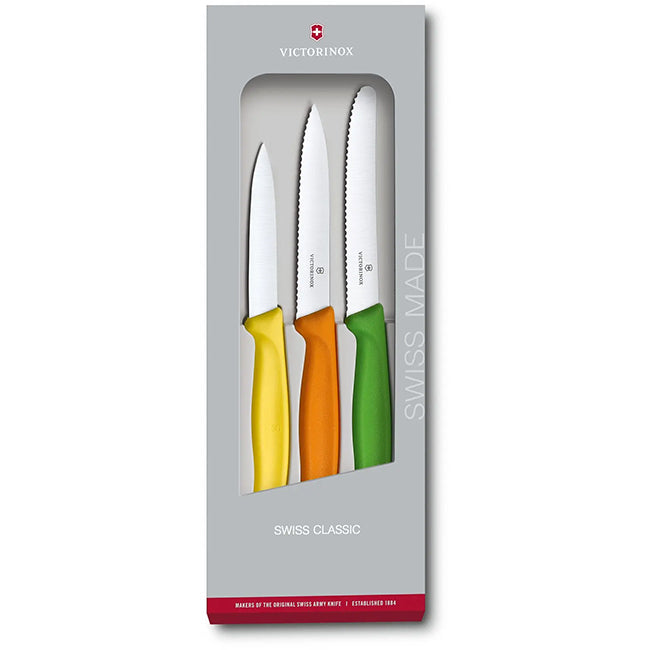 Victorinox Swiss Classic Tropical Paring Knife Set, 3pc