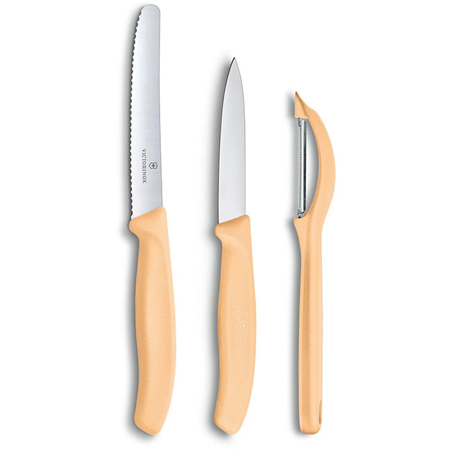 Victorinox Swiss Classic Trend Colours Paring Knife Set with Universal Peeler
