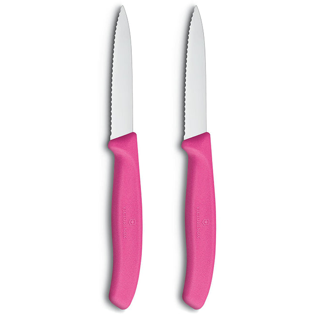 Victorinox Swiss Classic Pointed Serrated Paring Knife Set, 8cm