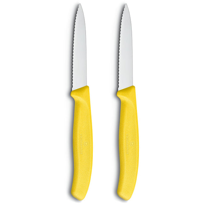Victorinox Swiss Classic Pointed Serrated Paring Knife Set, 8cm