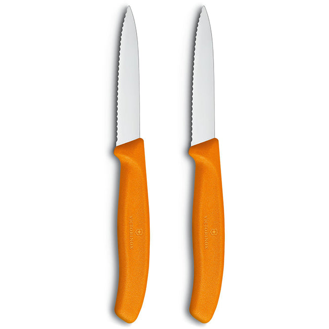 Victorinox Swiss Classic Pointed Serrated Paring Knife Set, 8cm