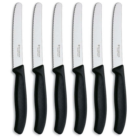 Victorinox Swiss Classic Rounded Steak Knife Set, Set Of 6