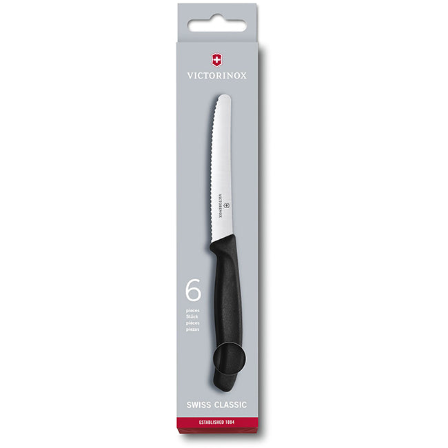 Victorinox Swiss Classic Rounded Steak Knife Set, Set Of 6