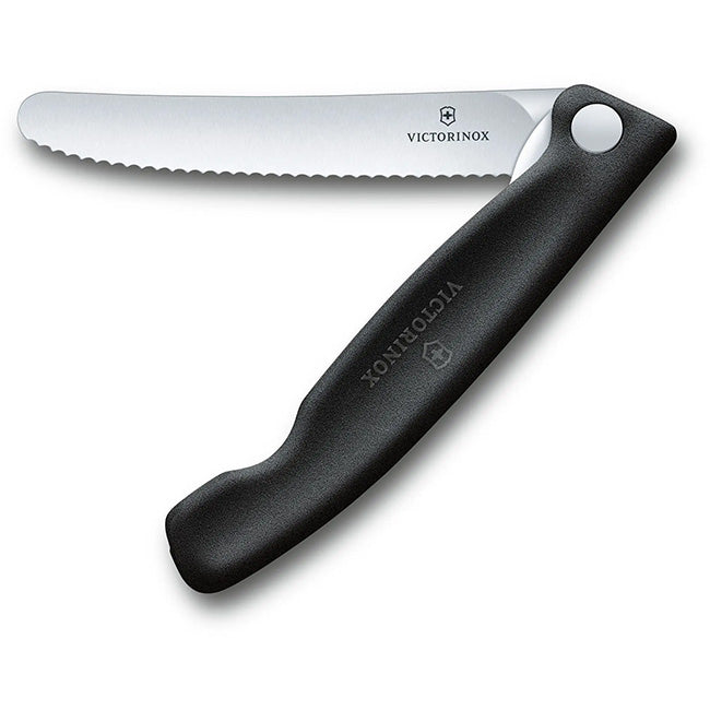 Victorinox Swiss Classic Foldable Serrated Paring Knife, 11cm