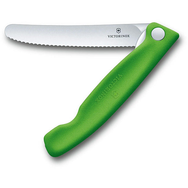 Victorinox Swiss Classic Foldable Serrated Paring Knife, 11cm