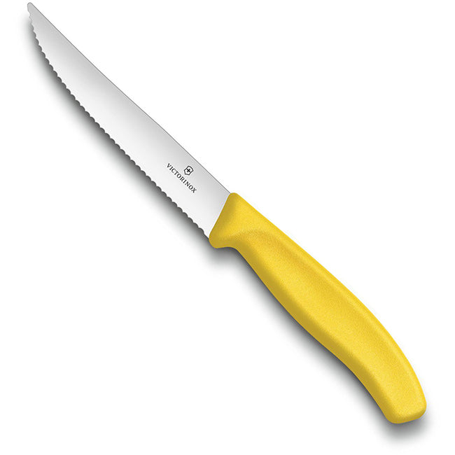 Victorinox Swiss Classic Gourmet Serrated Steak Knife, 12cm