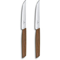 Victorinox Swiss Modern Steak Knife Set With Walnut Wood Handles