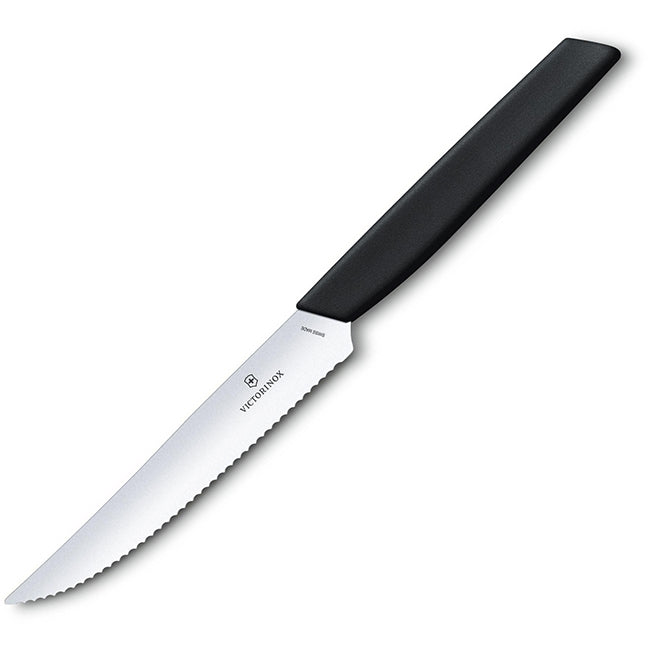Victorinox Swiss Modern Serrated Steak Knife, 12cm