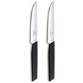 Victorinox Swiss Modern Serrated Steak Knife Set, 12cm, Set Of 2