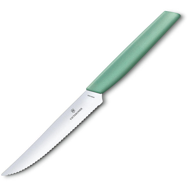 Victorinox Swiss Modern Serrated Steak Knife, 12cm