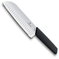 Victorinox Swiss Modern Fluted Santoku Knife, 17cm