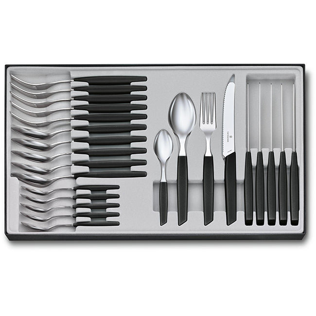 Victorinox Swiss Modern Cutlery Set, 24pc