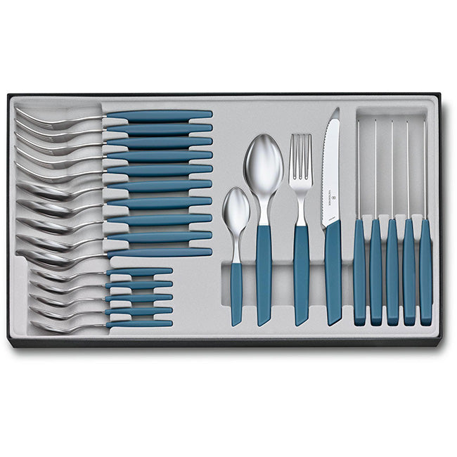 Victorinox Swiss Modern Cutlery Set, 24pc