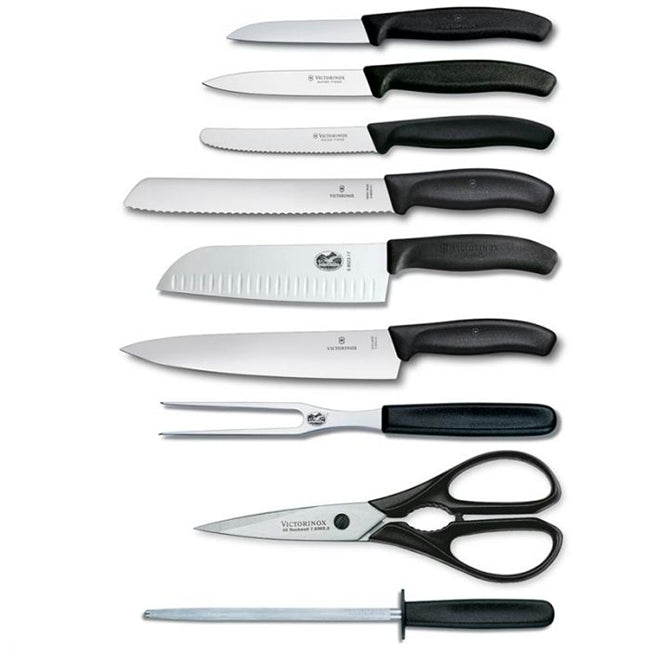 Victorinox Swiss Classic Knife Block Set, 9pc
