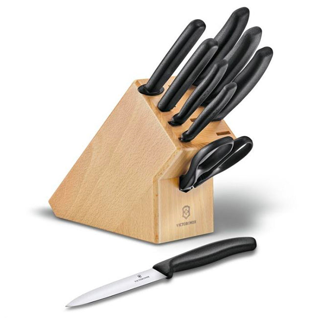 Victorinox Swiss Classic Knife Block Set, 9pc