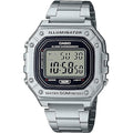 Casio Standard Men's 50m Digital Wrist Watch, W-218HD-1AVDF