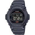 Casio Standard Men's 50m Digital Wrist Watch, W-219H