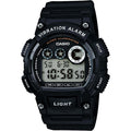 Casio Standard Men's 100m VibraAlarm Digital Wrist Watch, W-735H