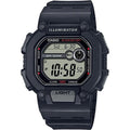 Casio Standard Men's 100m Digital Wrist Watch, W-737H