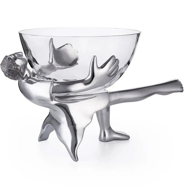 Carrol Boyes Glass Bowl & Stand, All Dressed Up