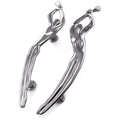 Carrol Boyes Front Door Handle Set, Woman Man