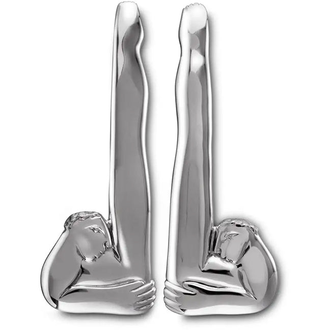 Carrol Boyes Set Of 2 Aluminium Door Handles, Medium
