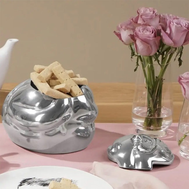 Carrol Boyes Holder With Lid, Precious