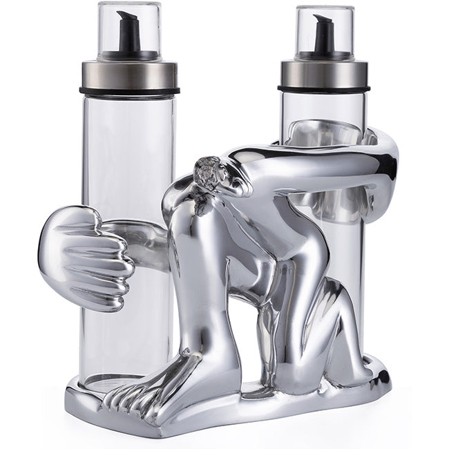Carrol Boyes Oil And Vinegar Set, Hold Fast!