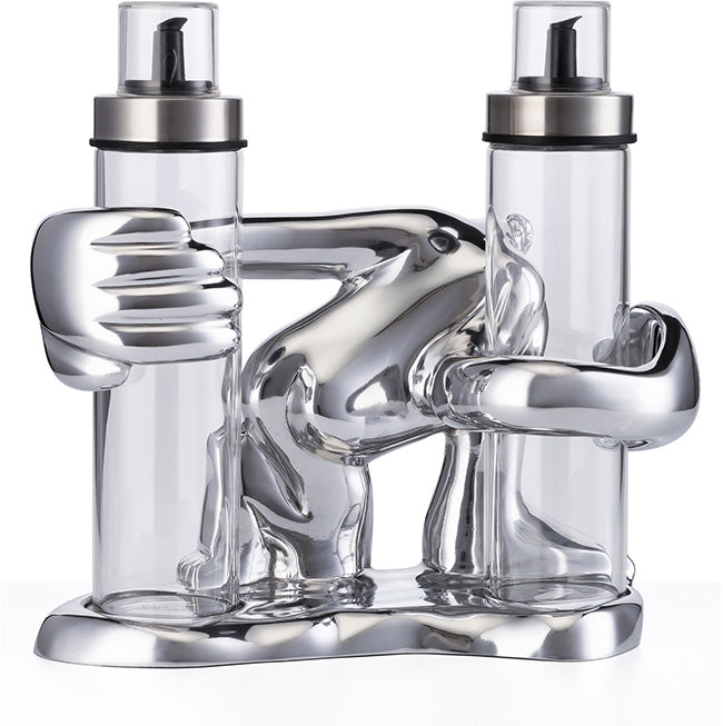 Carrol Boyes Oil And Vinegar Set, Hold Fast!