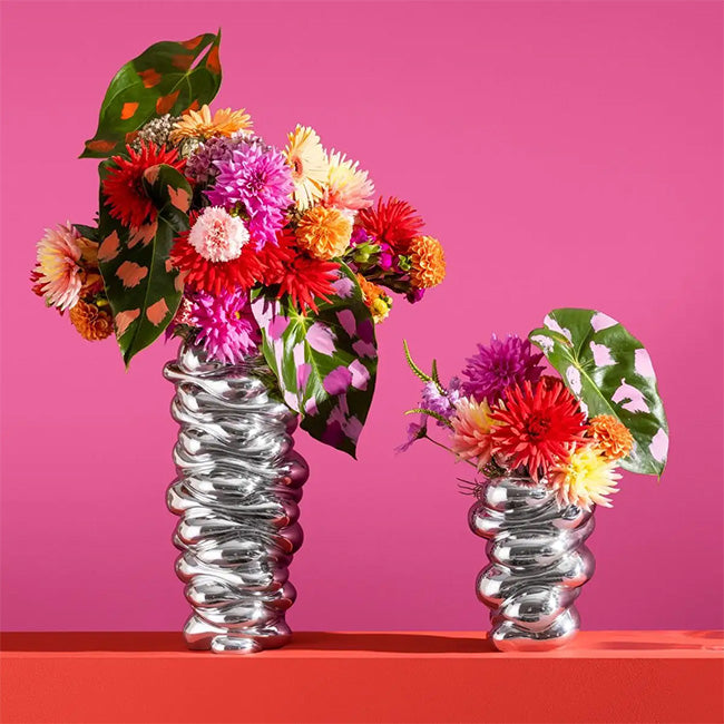 Carrol Boyes Broad Vase, Wound Up
