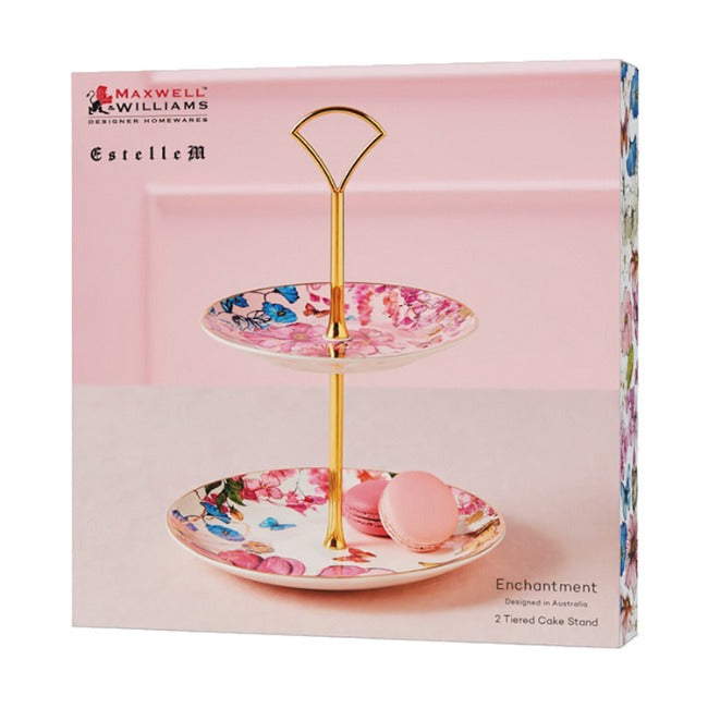 Maxwell & Williams Enchantment 2 Tier Cake Stand